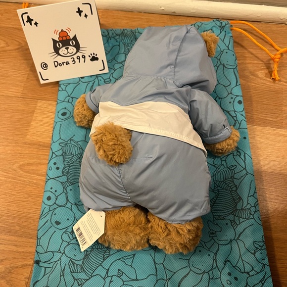 Authentic Jellycat Bartholomew Bear in Snow Suit, medium size. - Picture 3 of 4